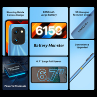 UMIDIGI Power 7S Smartphone Android wersja globalna Celular Unisoc T310 4GB 64GB 6.7 "HD + 16MP kamera 6150mAh telefon w magazynie 2